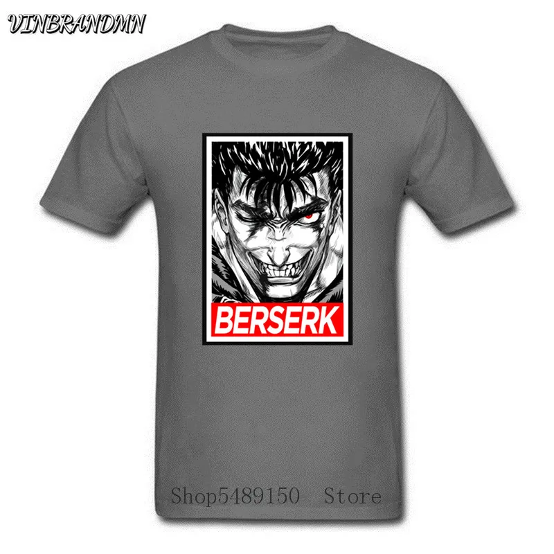 Japanese Anime Berserk Футболка Модные 2020 упругий хлопок 3XL короткий рукав Viking Монстр волк