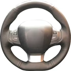 Искусственная кожа, черный цвет, для Peugeot 308 2016 2017