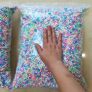 250 г, 7-9 мм, наполнитель из пенополистирола, шарики для бутылок сделай сам, снежные частицы грязи, аксессуары, шарики для слайма, маленькие крошечные шарики из пенопласта