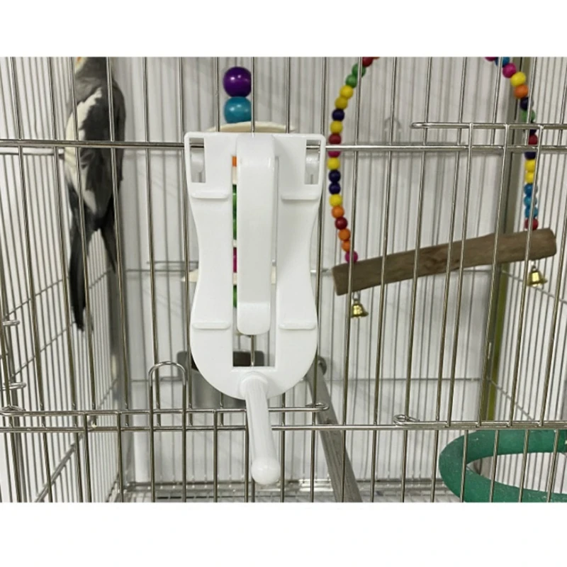

Birds Food Holder Pet Parrot Feeding Fruit Vegtable Clip Cuttlefish Bone Feeder Device Pin Clamp Bird Cage Accessories