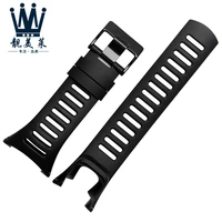 silicone watchband for suunto ambit 1 2 3 series watch strap rubber waterproof dedicated bracelet screwdriver accessories