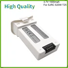 Аккумулятор Lipo4 3,7 в 1000 мАч для SJRC S20W T25, запасные части для четырехосного дрона, аккумулятор для летательного аппарата с дистанционным управлением, белый, 903048