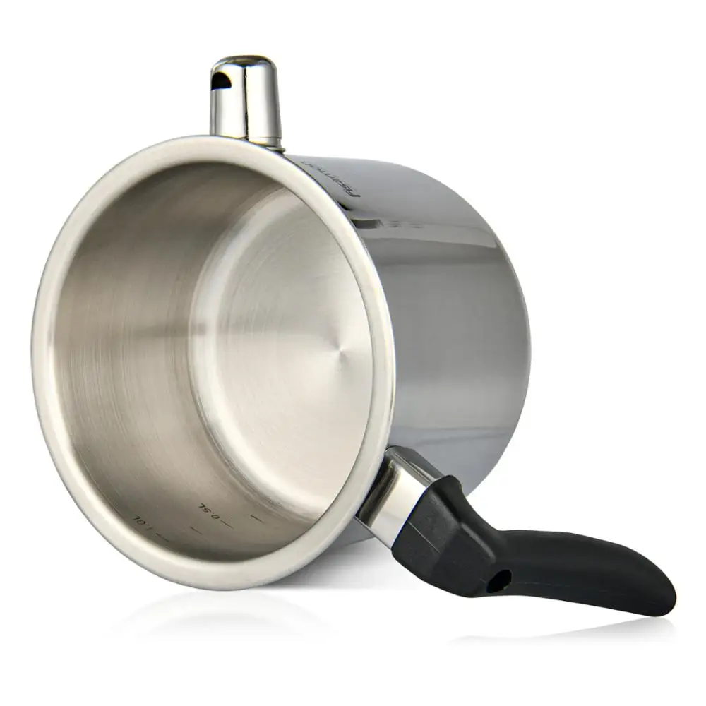 Фиссман 1 0Л свисток молочный горшок с двойными стенками корпус из нержавеющей