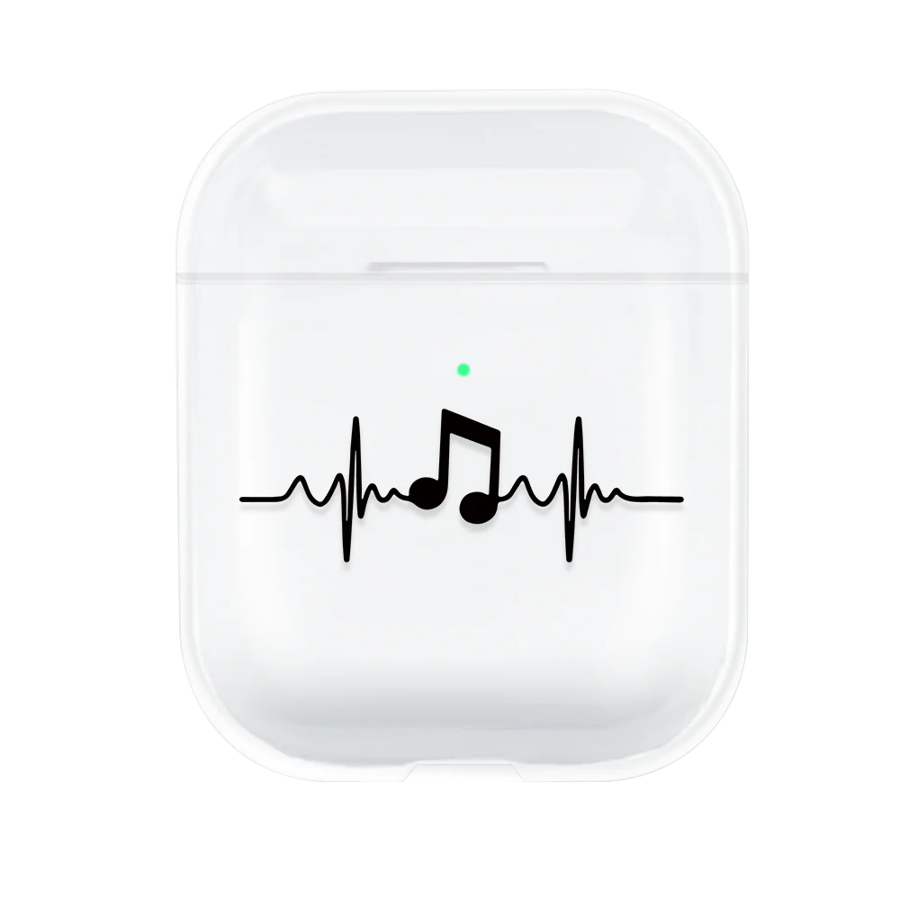 09 Роскошный чехол для наушников с рисунком для Airpods 2 1, прозрачные аксессуары, чехол для наушников AirPod, чехол, оболочка - Цвет: 09