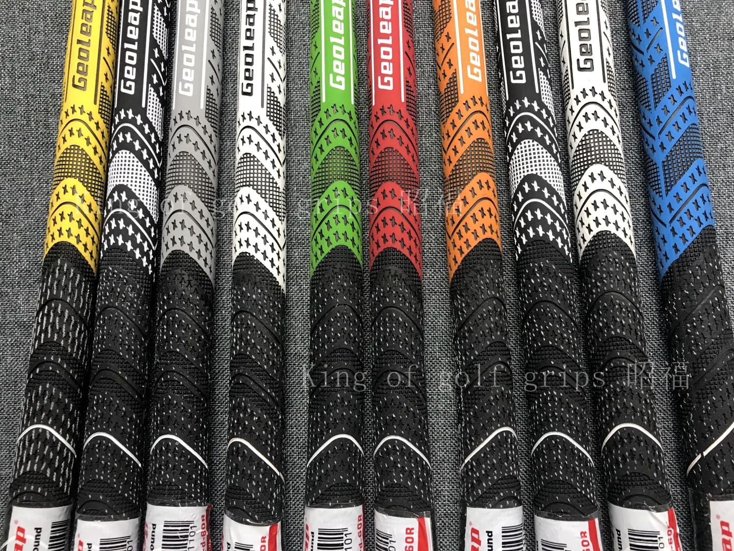 10 шт. Geoleap захват гольф-клуба резиновая хлопчатобумажная пряжа для мужчин и