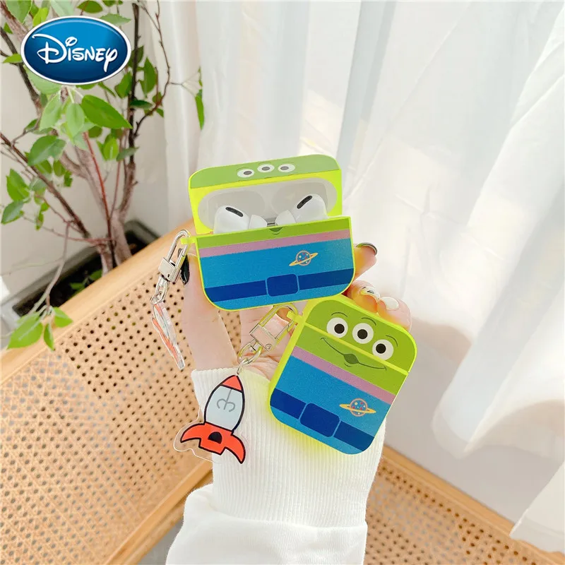 

Набор беспроводных наушников AirPods pro Apple с трехглазным мультяшным рисунком, креативный противоударный мягкий чехол поколения 2/3