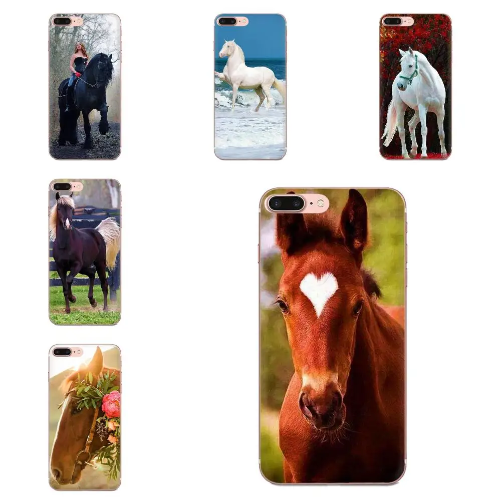 Новинка модная мягкая розничная продажа Beauty Horse для Samsung Galaxy J1 J3 J4 J5 J6 J7 A10 A20 A20E A3 A40