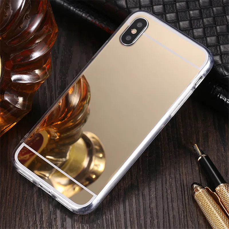 Новый зеркальный чехол из ТПУ для Samsung Galaxy A51 A71 A10 A20 A30 A40 A50 A70 A20E A10S A20S A21S A11 мягкий с