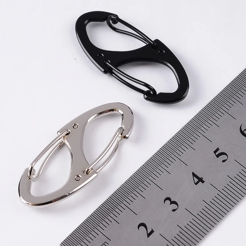 Оптовые новые пружинные мини-застежки для рюкзака карабины скалолазания и DIY