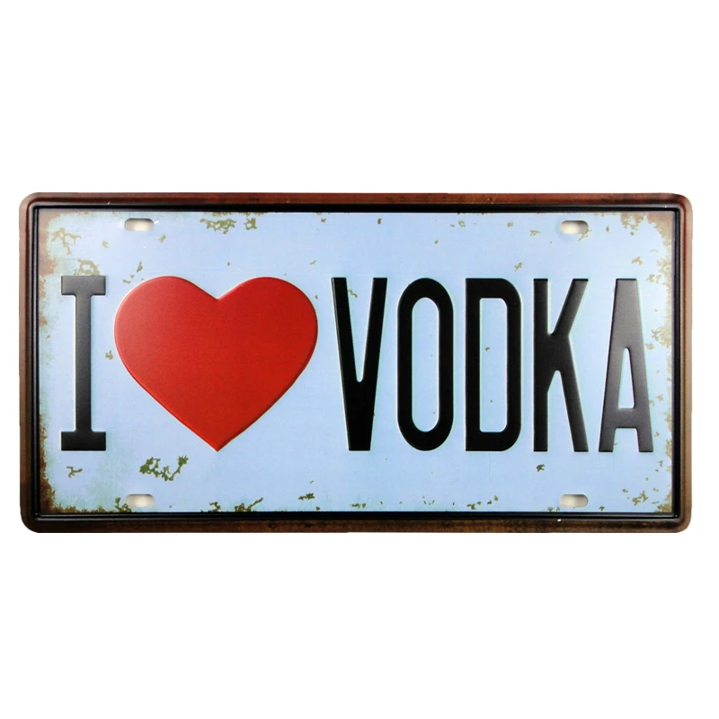 Оптовая продажа декоративных винтажных пользовательских металлических