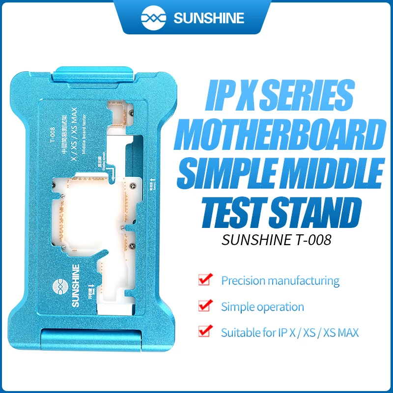 

Sunshine 3 in 1 for iPhone x/xs/xs max motherboard test fixture double-deck motherboard Function Tester good as QIANLI iSocket