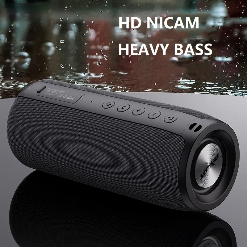 

Audio center Powerful Bluetooth Speaker Bass Wireless Portable Subwoofer Waterproof Sound Box Support TF, TWS, USB Flash Drive