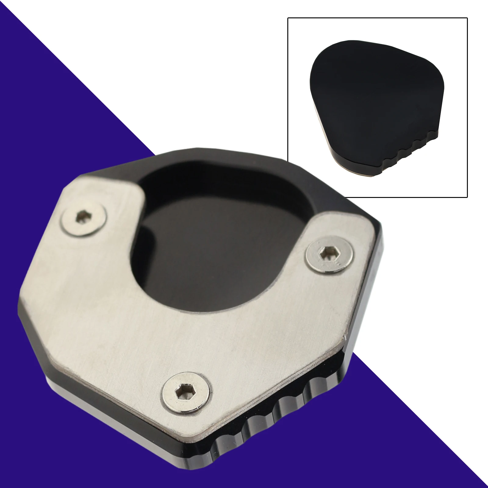 

Kickstand Pad Foot Side Stand Enlarger Extension Plate for SUZUKI DRZ400E