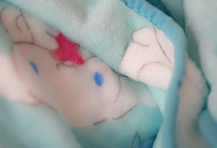 Kawaii Cinnamoroll плюшевое одеяло с большими ушами, Набивная игрушка собака, милая кукла, сохраняющая тепло зимой для малышей, детей, рождественские подарки