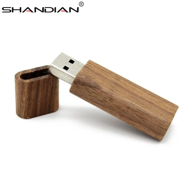 SHANDIAN деревянный бамбуковый USB флеш накопитель 4 ГБ 16 32 64 ГБ|32gb usb|bamboo usbusb creative |