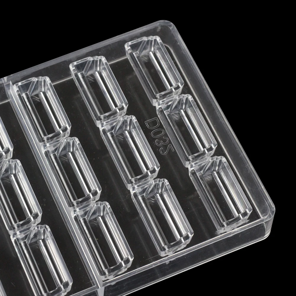 Новый дизайн неправильной формы Поликарбонат Шоколадный Бар плесень украшения