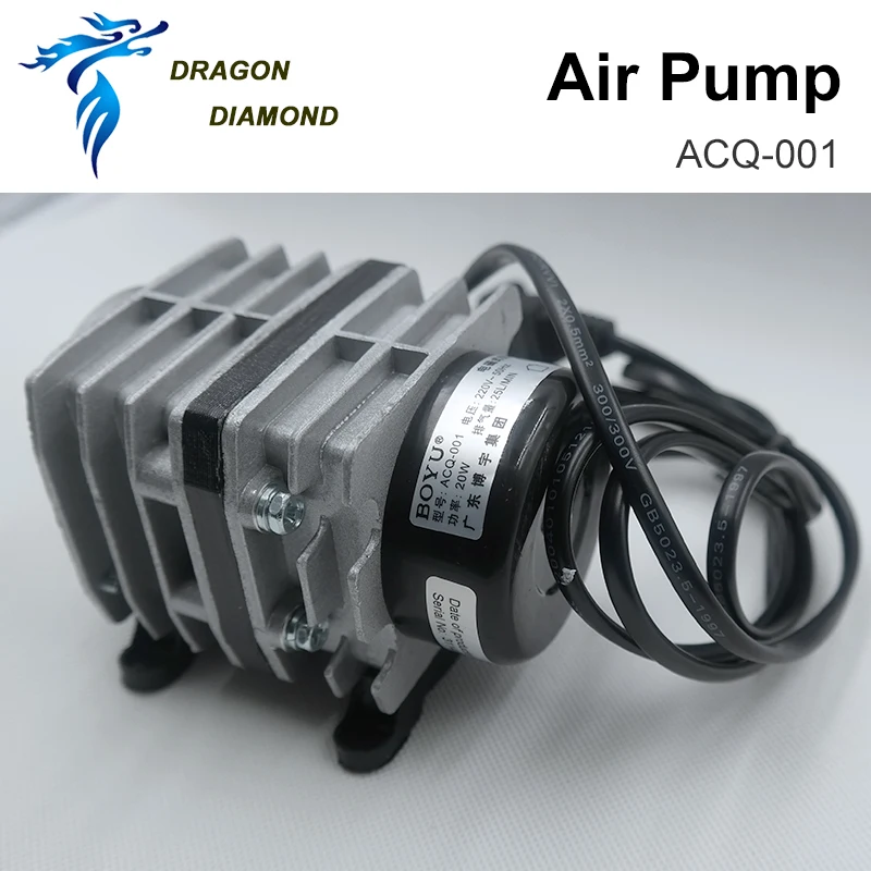 ACQ-001 25Lpm воздушный насос компрессор BOYU AC 220-240 В() электромагнитный воздушный компрессор для лазерной резки запасные части машины