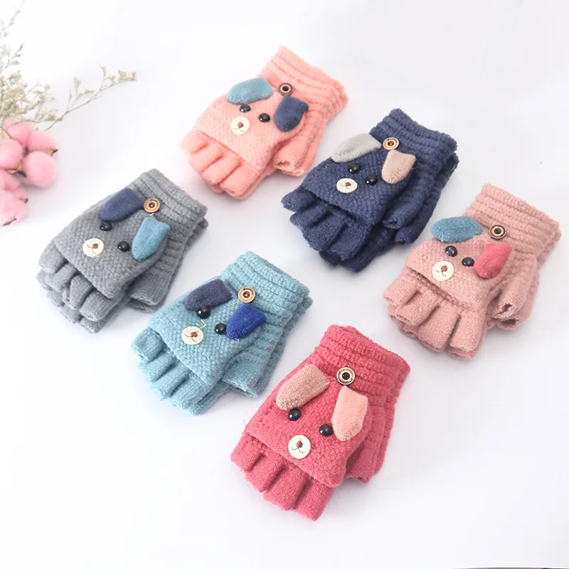 2019 New Baby Gloves Kids Mittens Accessories Glove Toddler Thicken Patchwork Hot Winter Warm | Аксессуары для одежды