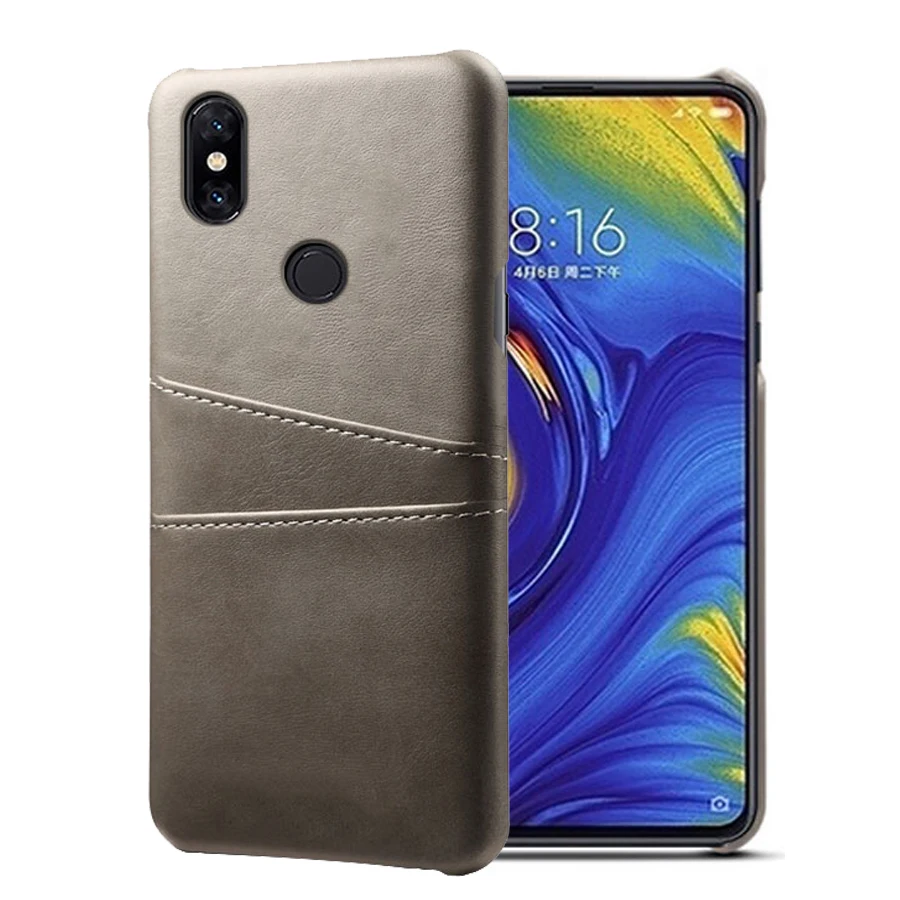 Роскошный кожаный держатель для карт, чехлы для телефонов Google Pixel 4 XL 2 3 XL XL2 Lite Pixel2 Pixel3 Pixel3lite XLPhone - Цвет: Светло-Серый