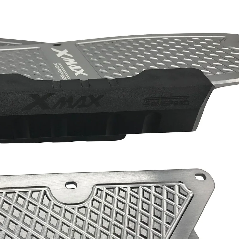 Мотоциклетные X MAX подставки для ног педали пластины педалей для Yamaha XMAX 300 XMAX 400 XMAX 250 XMAX 125 XMAX аксессуары