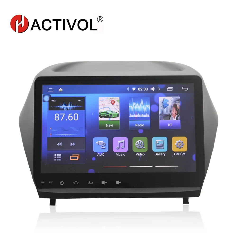 Автомагнитола без CANBUS 9 дюймов для HYUNDAI IX35 New Tucson android 7 0 автомобильный dvd плеер с
