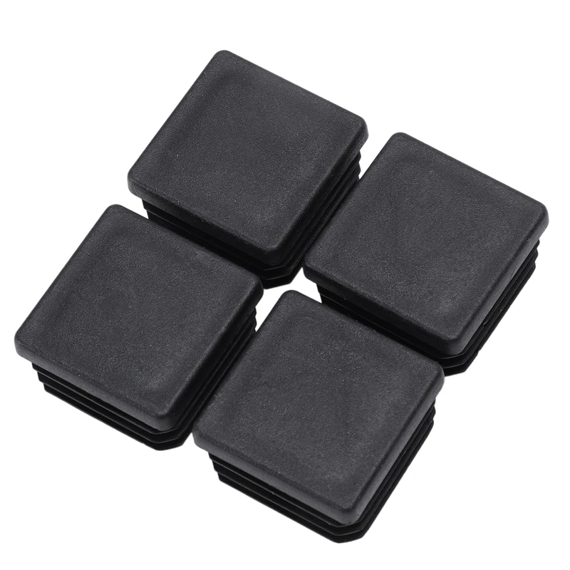 

Plastic Square Blanking End Caps Tubing Tube Inserts