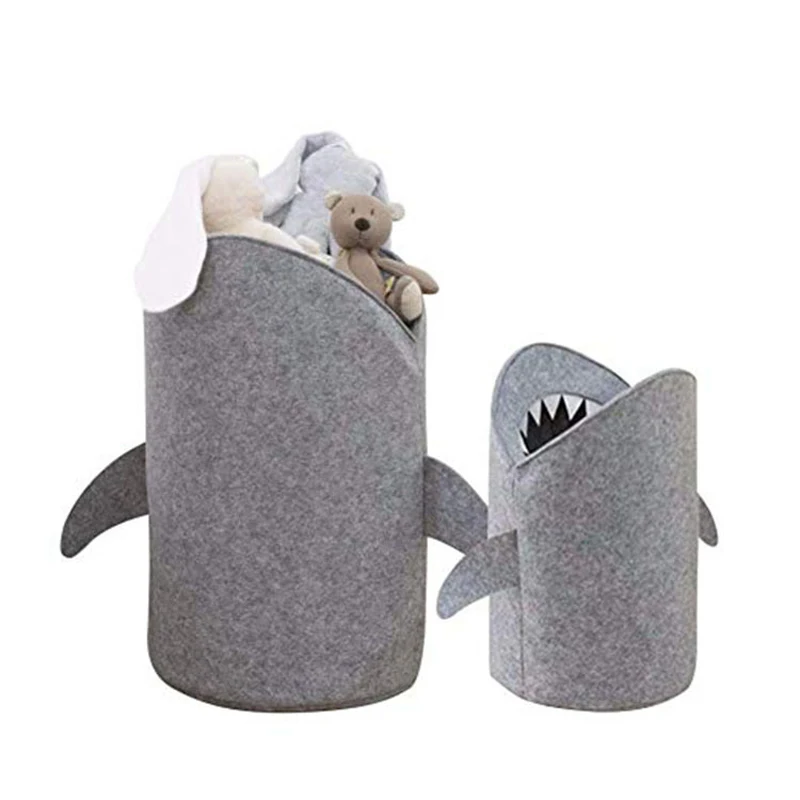 Storage Organizer Toy Storage Bag Eco Bag Felt Basket Whale Basket Creative New Furniture Felt Basket Finishing Organizer Bag