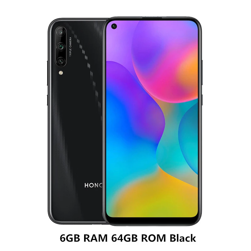 6GB 64GB Black Honor play 3 мобильный телефон honor play 3 6,39 дюймов, четыре ядра, Android 9,0, разблокировка лица, GPU Turbo 3,0, мобильные телефоны - Цвет: 6GB 64GB Black
