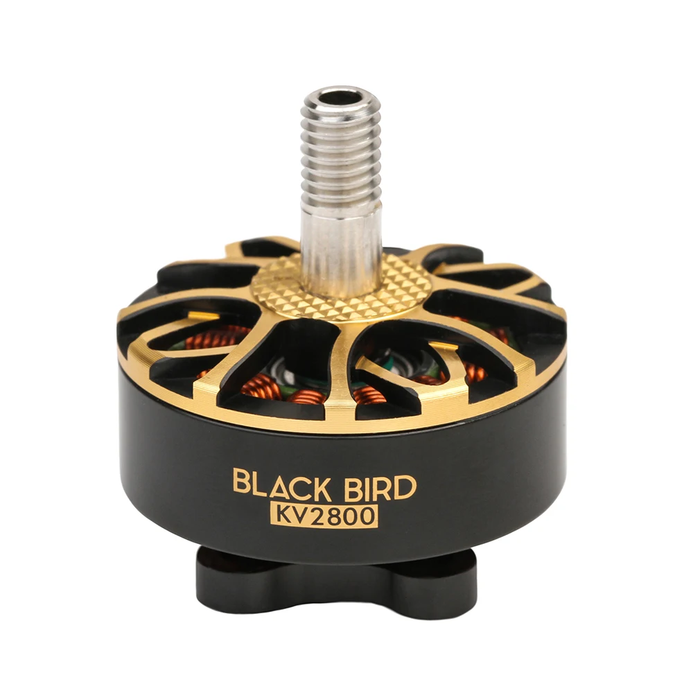 T-MOTOR BLACK BIRD 2207 V2 KV1950 KV2800 BRUSHLESS FPV Motor Champion Co-brand for freestyle Version | Игрушки и хобби