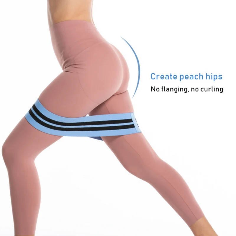 

Yoga Resistance Rubber Bands Training Fitness Gym Pilates Sport Workout Equipment Elastic Rubber Hip Belt Fitness Elastic Bands
