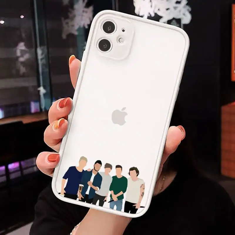 

One Direction Louis Tomlinson Phone Case Matte For iPhone 12 Mini 11 Pro XR XS Max 7 8 Plus X Hard PC Back Cover