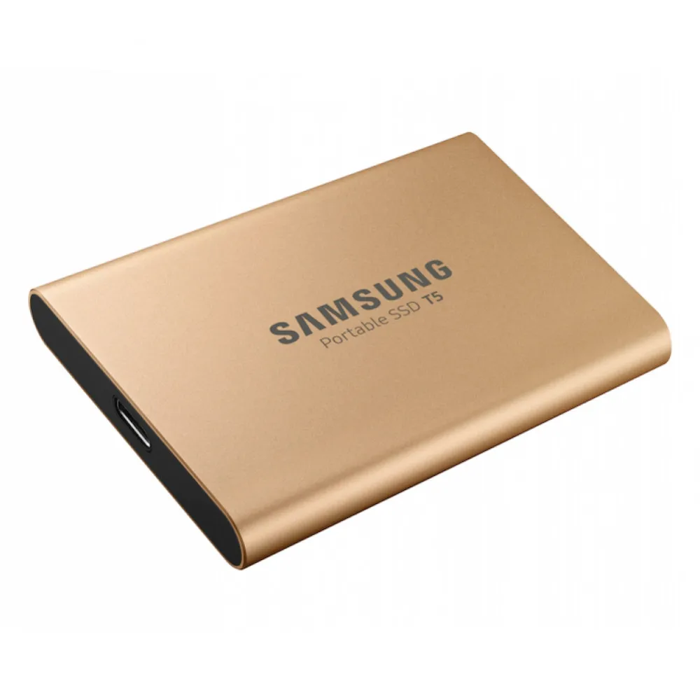 SSD накопитель Samsung Т5 500GB Золотой|Внешние SSD| |