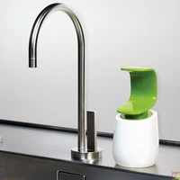 kitchen and bathroom soap dishwashing liquid dispenser c type one hand pressing soap box shampoo bottle