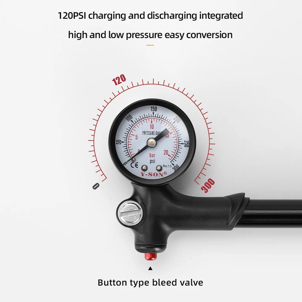 Велосипедный насос высокого давления портативная надувная трубка американский