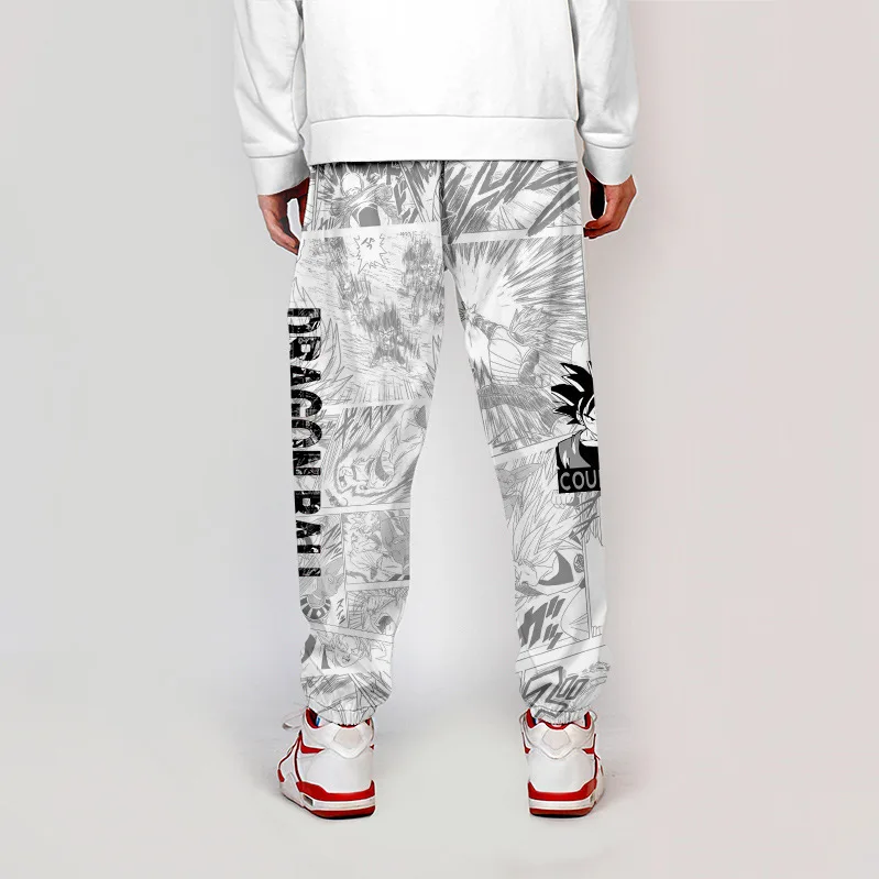 

2020 New 3D Print Goku Sweatpants Women/Men Fitness Joggers Spring High Street Trousers 3D Print Anime Pants Sweatpant