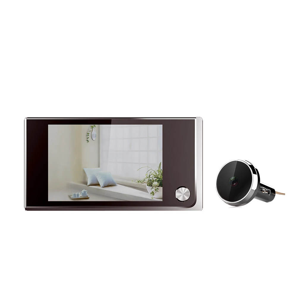

3.5 inch Doorbell HD Door Viewer Peephole Video Night Vision Monitor Home Security 120° Camera Door Bell