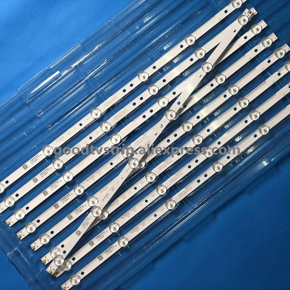 1 комплект = 9 шт. светодиодный полоса для надежного удержания рН или ps 49 дюймов ТВ