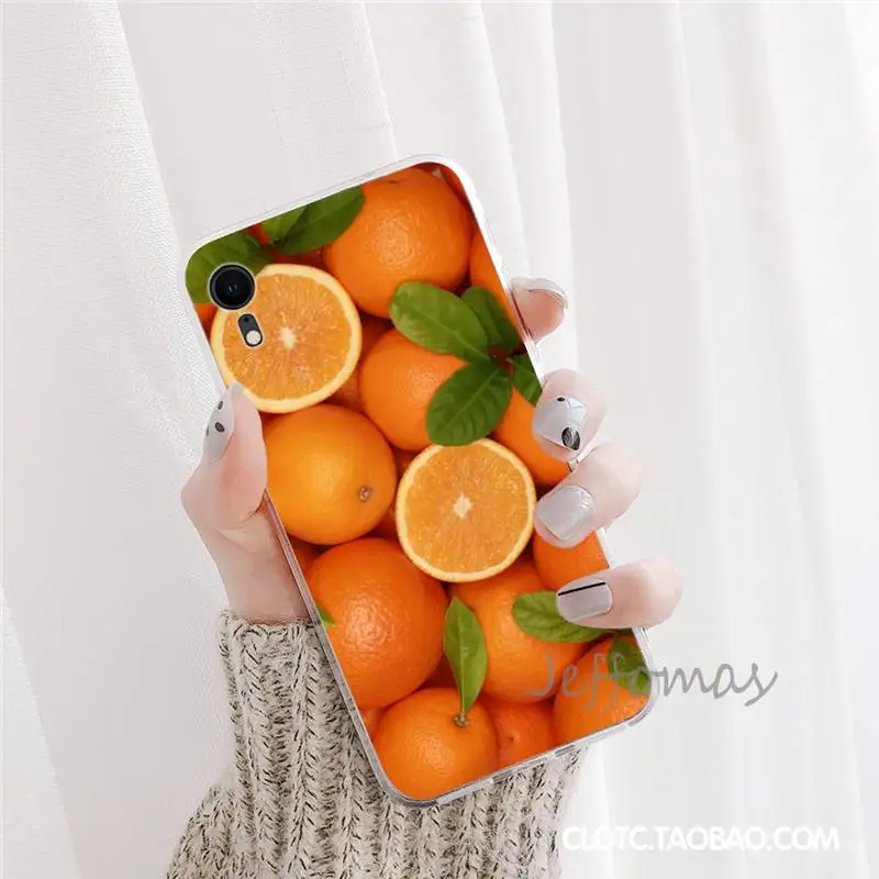 

Aesthetic orange Phone Case For iphone 12 5 5s 5c se 6 6s 7 8 plus x xs xr 11 pro max mini