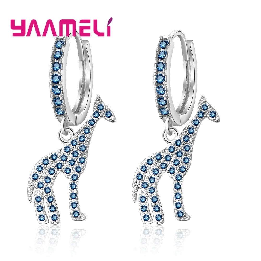 Новинка висячие серьги с австрийским кристаллом для вечеринки цвет розового