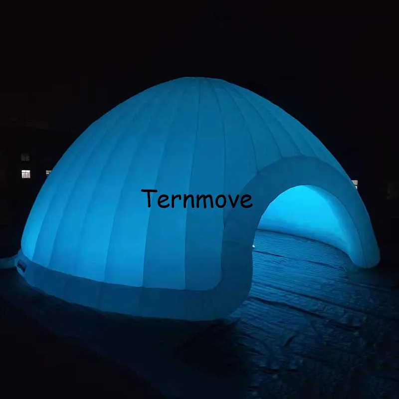 Billig Riesen LED Beleuchtung Aufblasbare Kuppel Zelt Für Party Dekoration Aufblasbare Festzelt Spielzeug Zelt Für Hochzeit/veranstaltungen/kommerziellen Verwenden