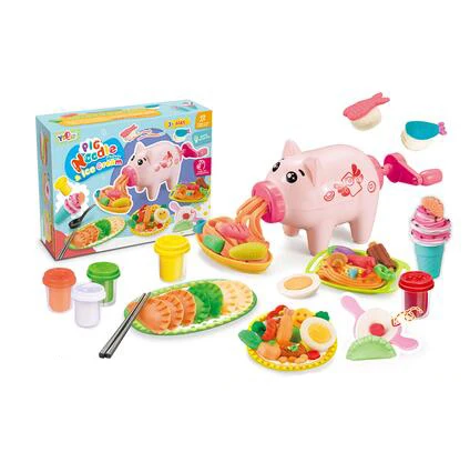 Парикмахерская глина Детский play-doh набор форм DIY игрушки для стрижки волос и сдавливания волос игрушки