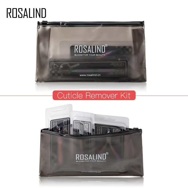 Розалинд нержавеющая сталь толкатель для ногтей двухсторонний удаления
