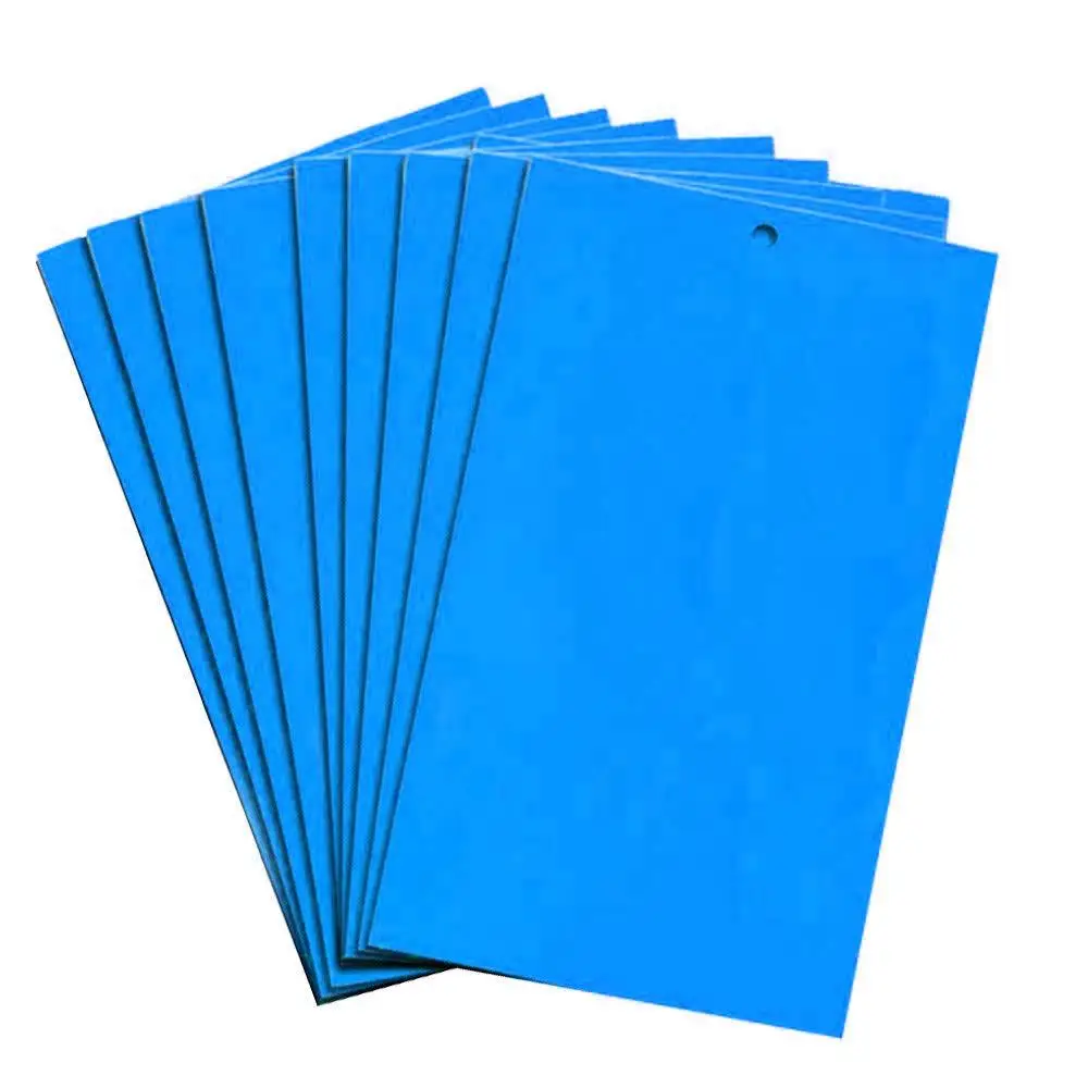 

Blue Board 20pcs Double Side Bugs Sticky Board Strong Flies Traps Economic Convenient Fungus Orchard Pest Killer