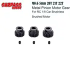 Металлическая Шестерня Surpasshobby m0,6 5 мм, 20 т, 21 т, 22 т, для радиоуправляемой модели 18, 3 шт.