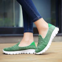 8 colors womens outdoor running flats lightweight slip on breathable sports shoes comfortable female walking sneakers shoes