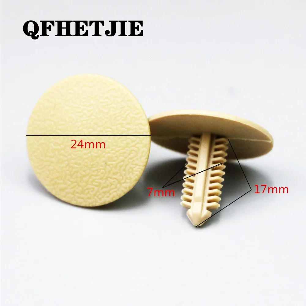 

100Pcs Auto Fasteners Clips universal Car trunk roof lining sealed sub pickups sound modification accessories