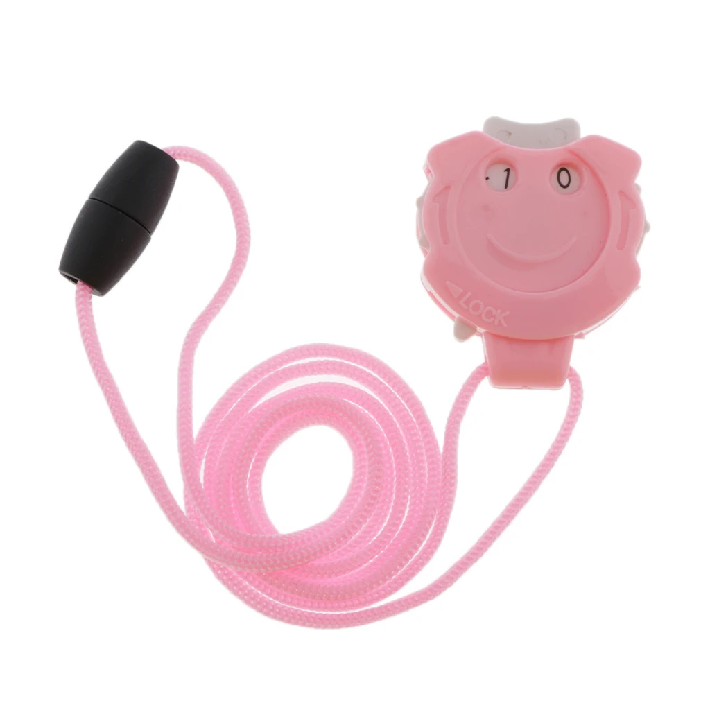 Миниатюрный вязальный крючком счетчик-Кнопка цифровой кулон Стильный Стич Tally