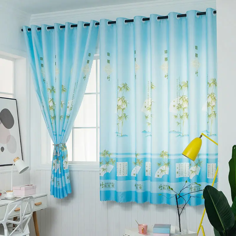 

1 шт. тонкие пылезащитные занавески в пасторальном стиле для дома, спальни, гостиной, балкона, свадьбы, комнаты в аренду, занавески из ткани 2021 F8310