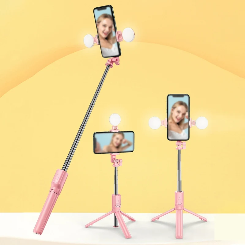 Новейшая технология Bluetooth мобильный телефон Автопортрет стержень с двумя