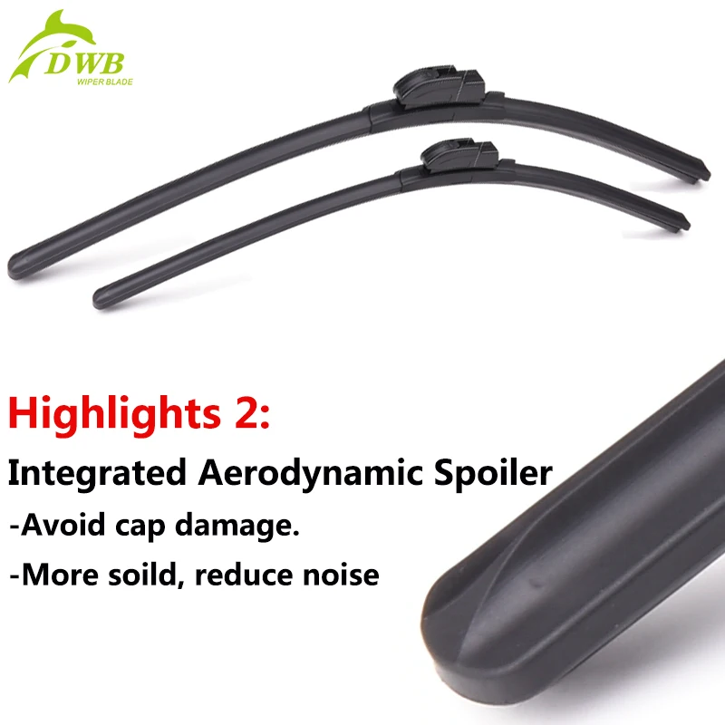 2 шт. эко-стеклоочиститель для Mazda 323 хэтчбек 1994-2003 21 &quot+ 18&quot в подарок резинки